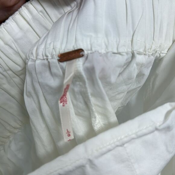 White Pleated Skirt - FREE PEOPLE - Size Large - Excellent Condition - Picture 3 of 4